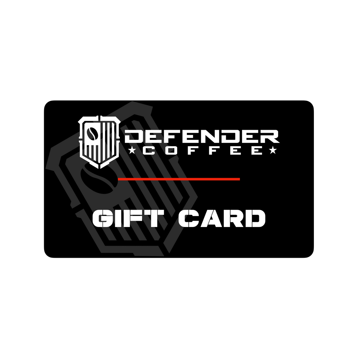 DEFENDER COFFEE E-GIFT CARD