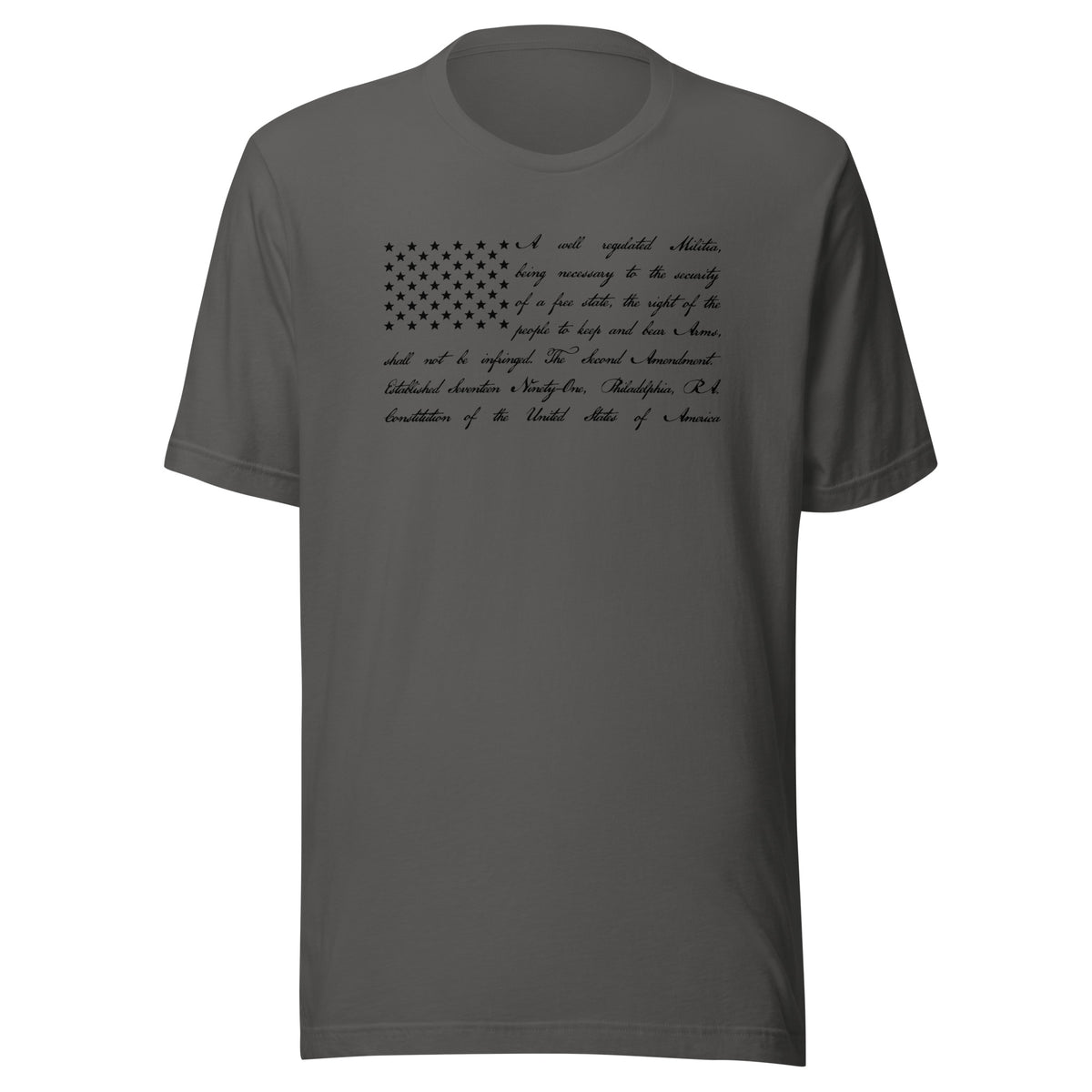 SECOND AMENDMENT FLAG TEE