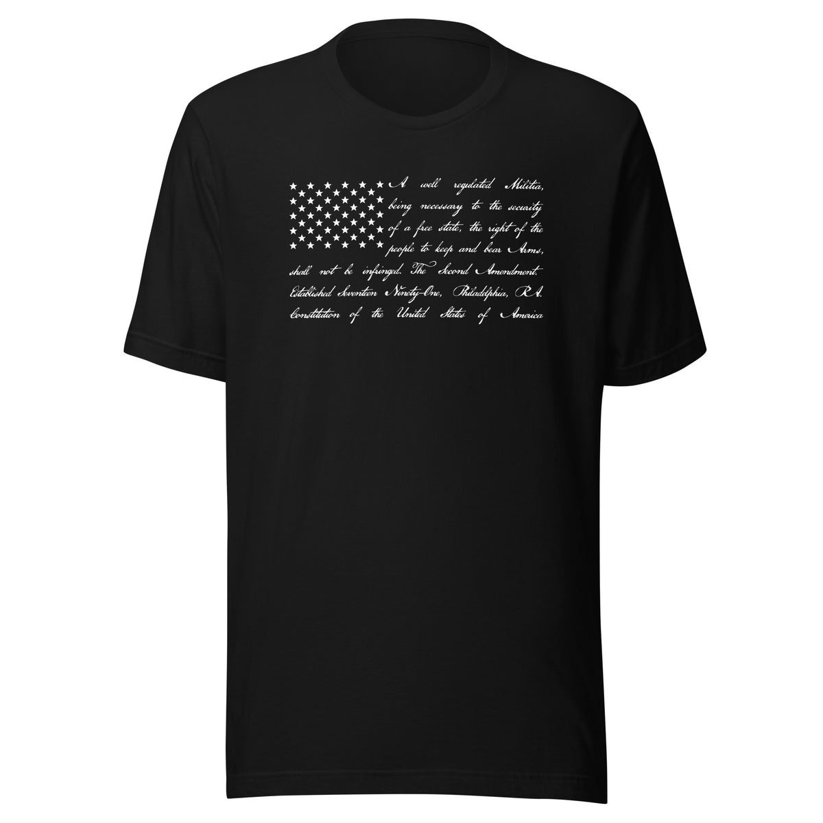 SECOND AMENDMENT FLAG TEE