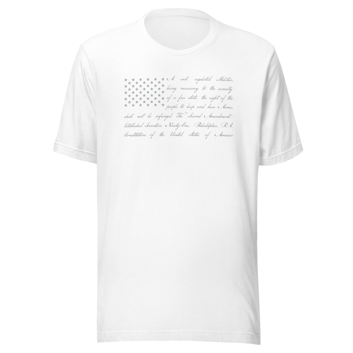 SECOND AMENDMENT FLAG TEE