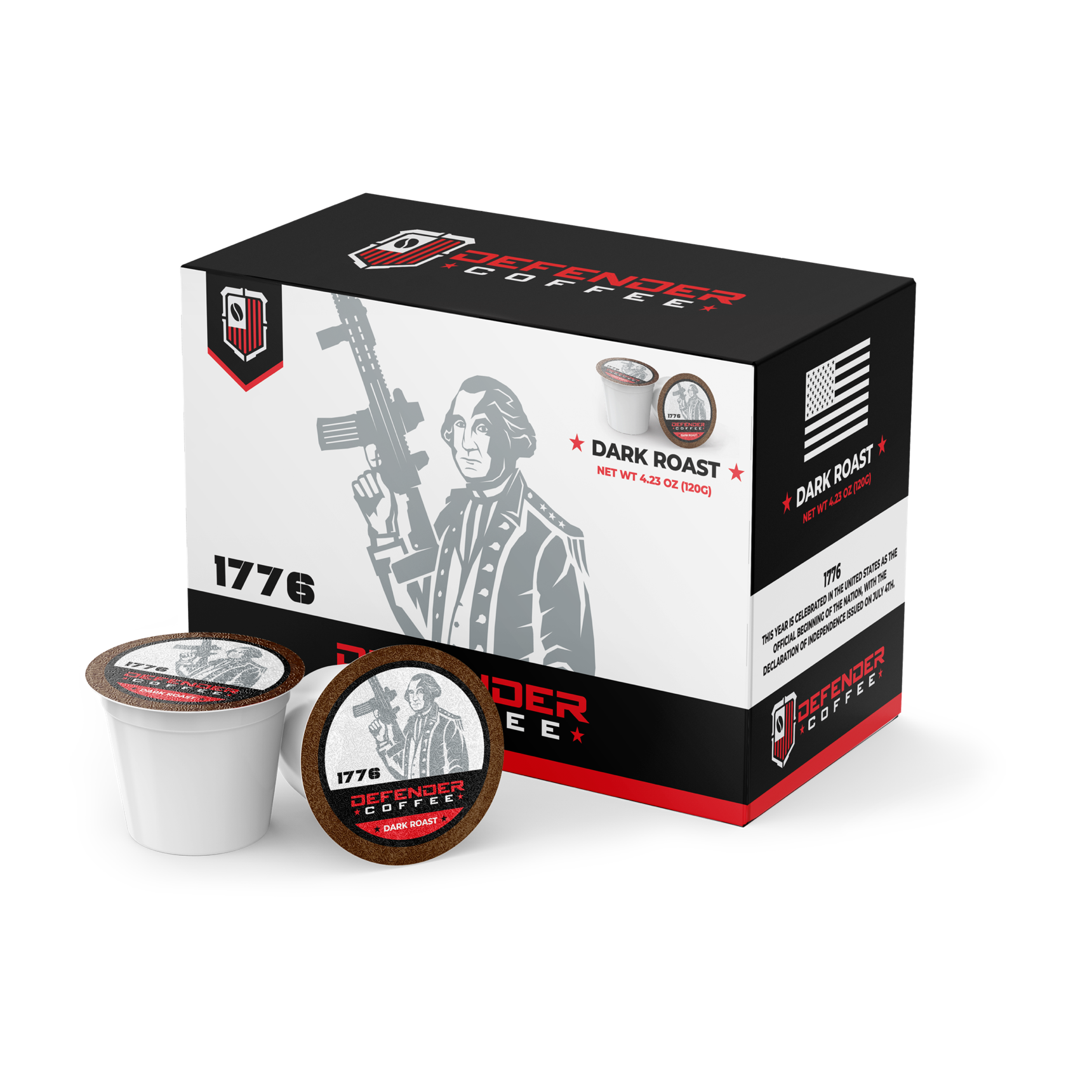 1776 ROAST COFFEE PODS [D]