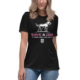 WOMEN'S SAVE A DOG TEE